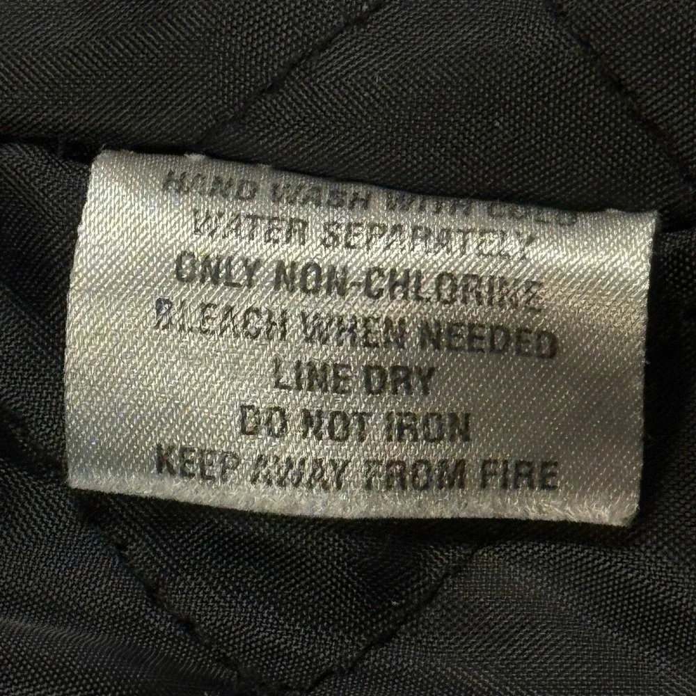 Aeropostale Faux Vegan Leather Jacket Sherpa Collar Brown Mens Small Bomber‎
